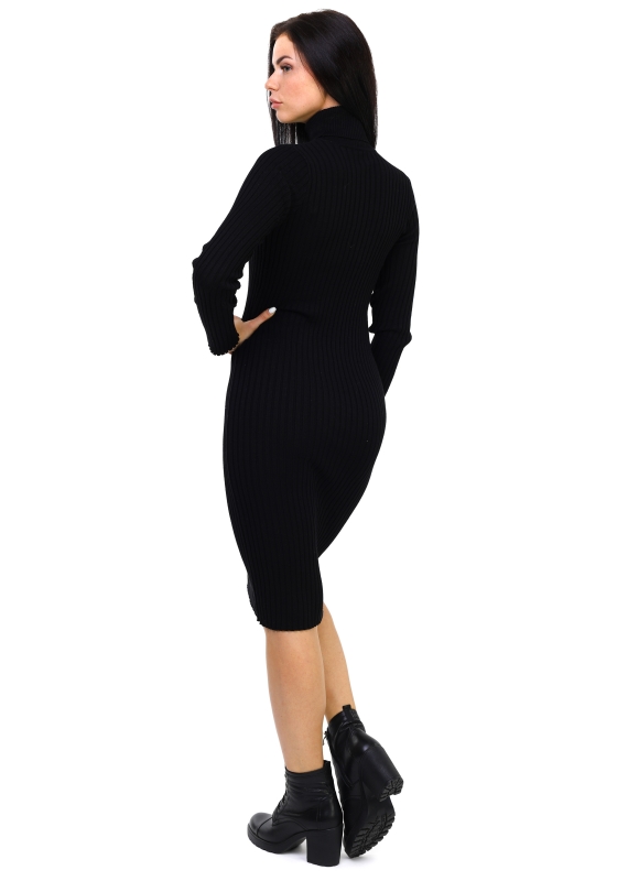 Платье трикотажное Queen&#039;s HHDR1804011, черный - Платье трикотажное Queen's HHDR1804011, черный